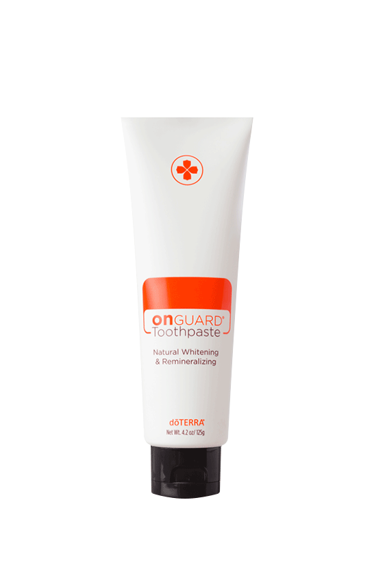doTERRA On Guard Natural Whitening Toothpaste tube